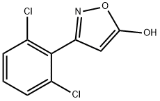 3-(2,6-dichlorophenyl)-1,2-oxazol-5-ol 구조식 이미지