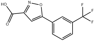 5-[3-(trifluoromethyl)phenyl]-1,2-oxazole-3-carboxylic acid Structure