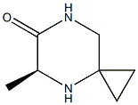 (S)-5-METHYL-4,7-DIAZASPIRO[2.5]OCTAN-6-ONE 구조식 이미지