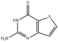 2-AMINOTHIENO[3,2-D]PYRIMIDIN-4-OL 구조식 이미지