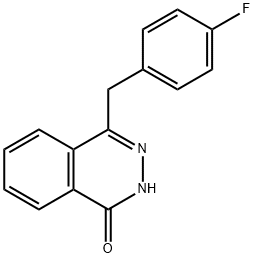 4-(4-fluorobenzyl)phthalazin-1(2H)-one Structure