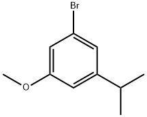 1-Bromo-3-isopropyl-5-methoxybenzene 구조식 이미지