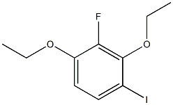 1,3-diethoxy-2-fluoro-4-iodobenzene Structure