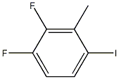 1,2-difluoro-4-iodo-3-methylbenzene Structure