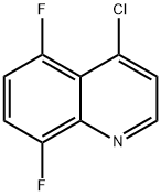 4-chloro-5,8-difluoroquinoline Structure