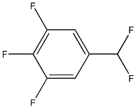 5-(difluoromethyl)-1,2,3-trifluorobenzene Structure