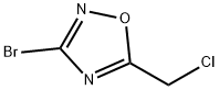 3-Bromo-5-chloromethyl-[1,2,4]oxadiazole Structure