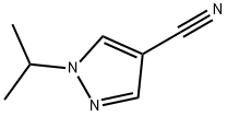 1-Isopropyl-1H-pyrazole-4-carbonitrile Structure