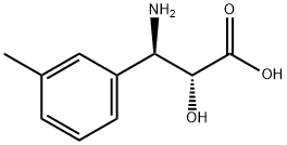 (2R,3R)-3-Amino-2-hydroxy-3-m-tolyl-propionic    acid 구조식 이미지