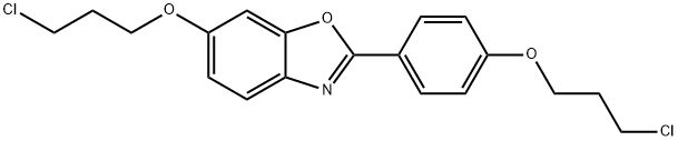 6-(3-chloropropoxy)-2-(4-(3-chloropropoxy)phenyl)benzo[d]oxazole Structure