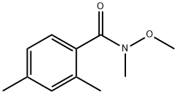 N-methoxy-N,2,4-trimethylbenzamide Structure