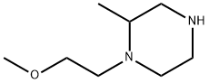1-(2-methoxyethyl)-2-methylpiperazine Structure
