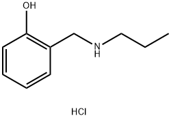 2-[(propylamino)methyl]phenol hydrochloride Structure
