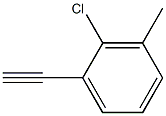 2-chloro-1-ethynyl-3-methylbenzene Structure