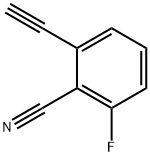 2-ethynyl-6-fluorobenzonitrile Structure