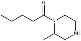 1-(2-methylpiperazin-1-yl)pentan-1-one 구조식 이미지