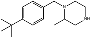 1-[(4-tert-butylphenyl)methyl]-2-methylpiperazine 구조식 이미지