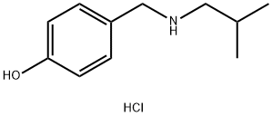 4-{[(2-methylpropyl)amino]methyl}phenol hydrochloride Structure
