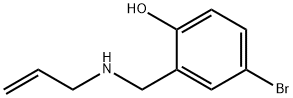 4-bromo-2-{[(prop-2-en-1-yl)amino]methyl}phenol 구조식 이미지