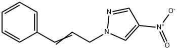 4-nitro-1-[(2E)-3-phenylprop-2-en-1-yl]-1H-pyrazole Structure