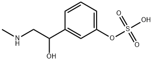 Phenylephrine O-Aryl Sulfate 구조식 이미지