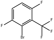 2-Bromo-3,6-difluorobenzotrifluoride Structure