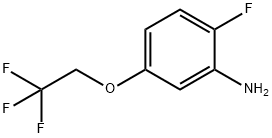 2-fluoro-5-(2,2,2-trifluoroethoxy)aniline Structure