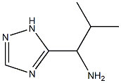 2-Methyl-1-(2H-[1,2,4]triazol-3-yl)-propylamine Structure