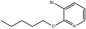 3-bromo-2-(pentyloxy)pyridine Structure