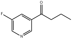 1-(5-FLUOROPYRIDIN-3-YL)BUTAN-1-ONE 구조식 이미지