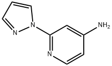2-(1H-pyrazol-1-yl)pyridin-4-amine 구조식 이미지