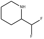 2-Difluoromethyl-piperidine Structure