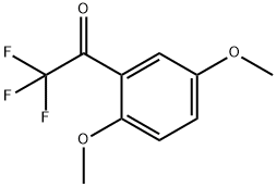 1-(2,5-dimethoxyphenyl)-2,2,2-trifluoroethanone Structure