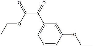 Ethyl 3-ethoxybenzoylformate 구조식 이미지