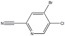 4-bromo-5-chloropicolinonitrile Structure