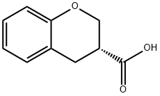 (R)-CHROMAN-3-CARBOXYLIC ACID 구조식 이미지