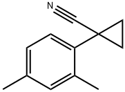 1-(2,4-DIMETHYLPHENYL)CYCLOPROPANE-1-CARBONITRILE 구조식 이미지