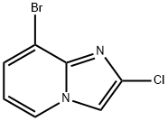 8-bromo-2-chloroimidazo[1,2-a]pyridine Structure