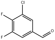 3-CHLORO-4,5-DIFLUOROBENZALDEHYDE 구조식 이미지