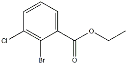 Ethyl 2-bromo-3-chlorobenzoate 구조식 이미지