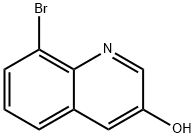 8-Bromoquinolin-3-ol 구조식 이미지