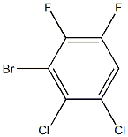 3-bromo-1,2-dichloro-4,5-difluorobenzene Structure