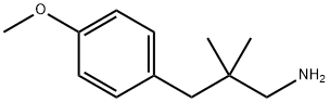 3-(4-Methoxyphenyl)-2,2-dimethylpropan-1-amine Structure