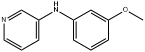 N-(3-methoxyphenyl)pyridin-3-amine 구조식 이미지