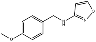 Isoxazol-3-yl-(4-methoxy-benzyl)-amine Structure