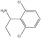1-(2,6-Dichloro-phenyl)-propylamine 구조식 이미지