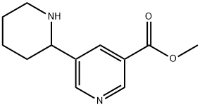 METHYL 5-(PIPERIDIN-2-YL)NICOTINATE 구조식 이미지