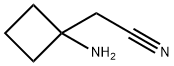 2-(1-AMINOCYCLOBUTYL)ACETONITRILE Structure