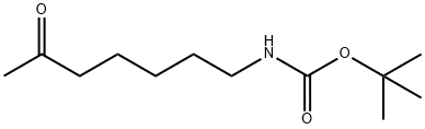 Tert-Butyl (6-Oxoheptyl)Carbamate 구조식 이미지