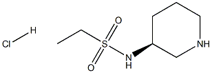 (S)-N-(Piperidin-3-yl)ethanesulfonamidehydrochloride Structure